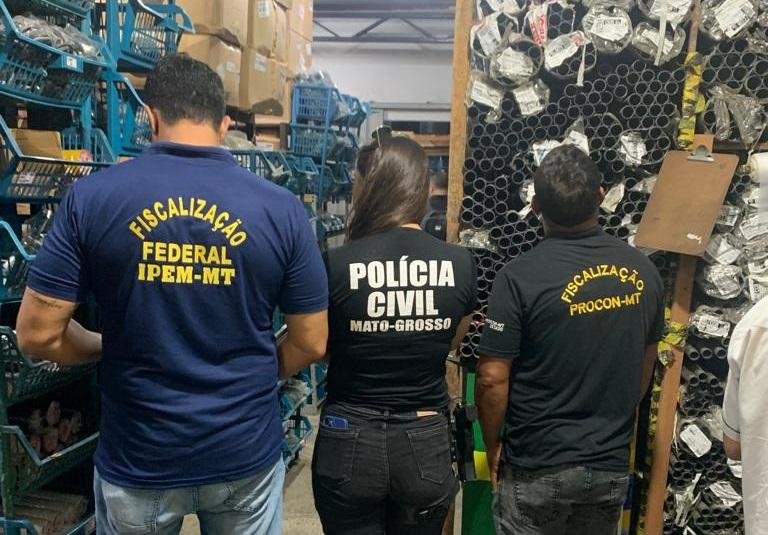 Operação conjunta apreende 29,5 mil metros de cabos e fios de eletricidade adulterados em Sinop Operação conjunta apreende 29,5 mil metros de cabos e fios de eletricidade adulterados em Sinop