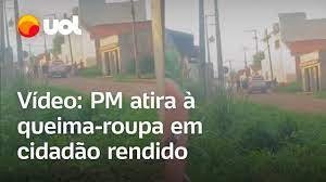 Policial é flagrado atirando à queima-roupa em cidadão rendido no Maranhão; veja