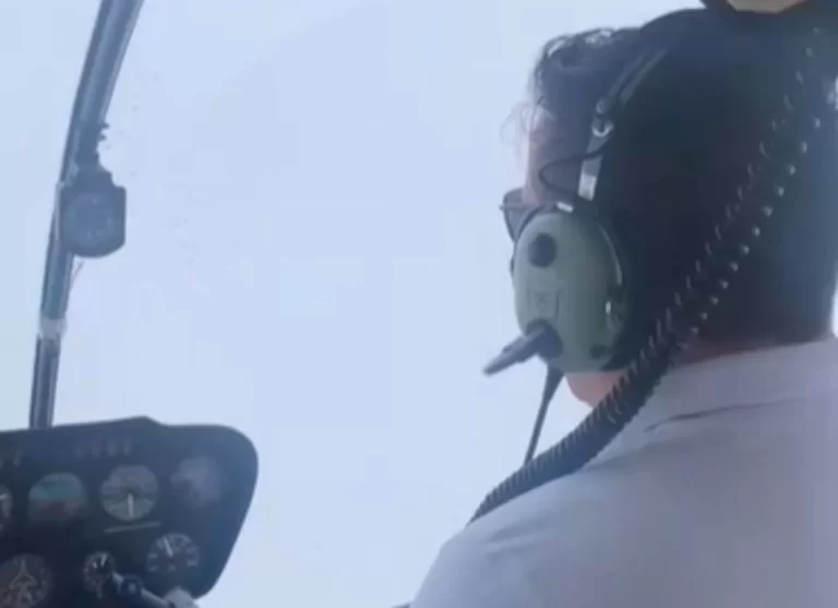 Jovem gravou vídeo de neblina antes de helicóptero sumir: “Perigoso”