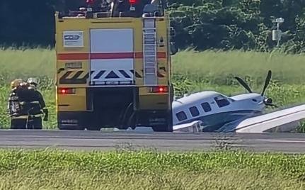 PISTA FOI FECHADA Vídeo – Avião sai da pista durante pouso no aeroporto de VG