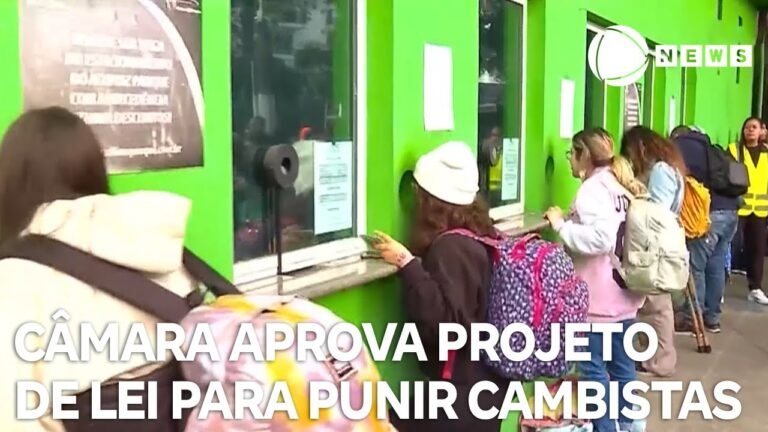 Câmara aprova projeto de lei para punir cambistas