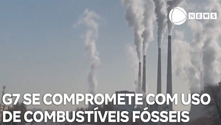 G7 se compromete a acelerar transição de combustíveis fósseis