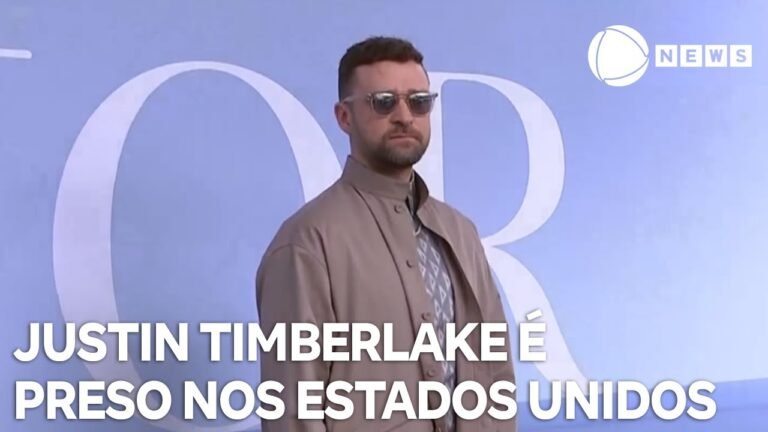 Cantor Justin Timberlake é preso nos Estados Unidos