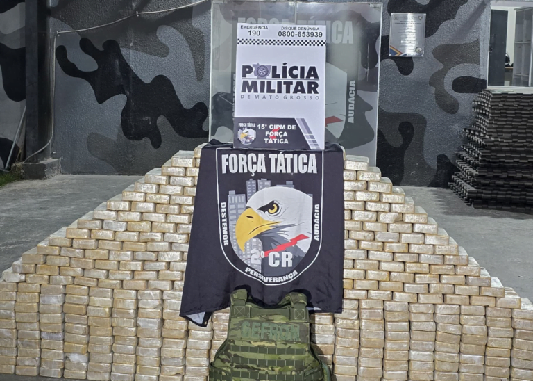 Ação integrada apreende 429 quilos de pasta base de cocaína em Nossa Senhora do Livramento Ação integrada apreende 429 quilos de pasta base de cocaína em Nossa Senhora do Livramento