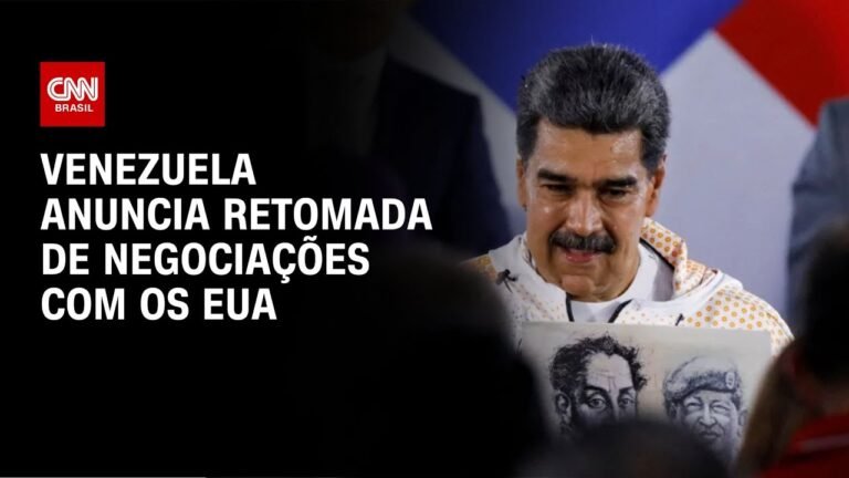 Venezuela anuncia retomada de negociações com os EUA | CNN NOVO DIA