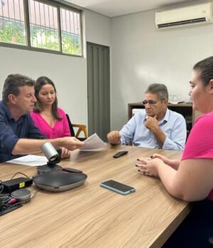 Comitiva sorrisense solicita, no Intermat, novo mapa de Mato Grosso, com a delimitação do município de Boa Esperança do Norte